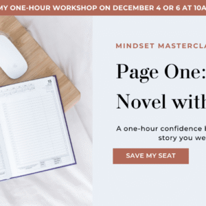 Page One: Begin Your Novel with Confidence